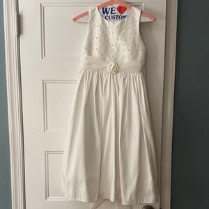 Cinderella Ivory Floral Kids Dress